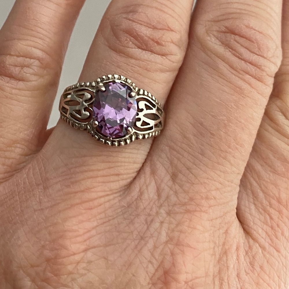 Chateau D’Argent 925 Silver Ring Size9.5 - Picture 2 of 16